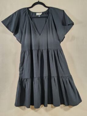 Linen Blend Babydoll XS